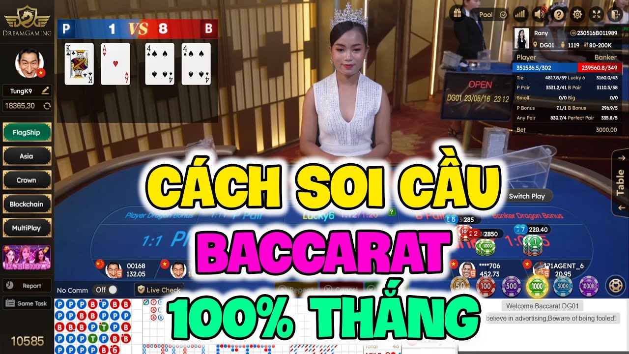 (Cách soi cầu Baccarat hiệu quả)